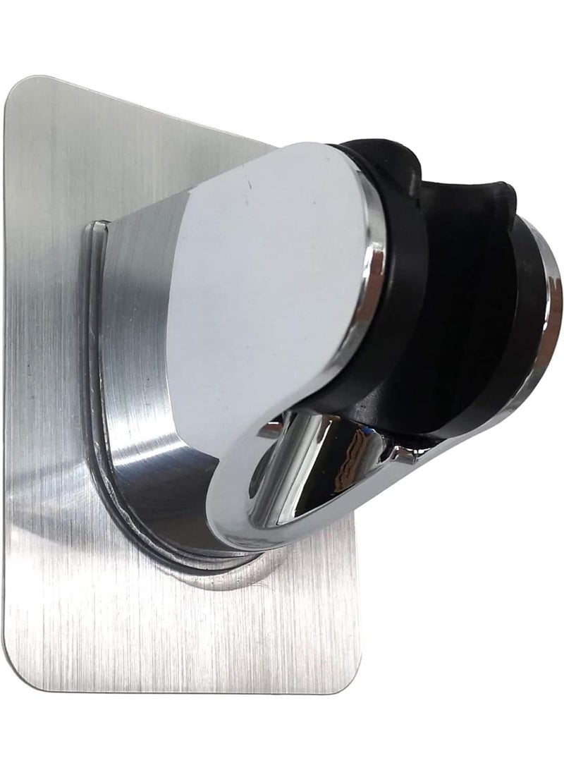 TYCOM Shower Head Holder Strong Adhesive and Waterproof Shower Head Holder Adjustable Handheld Shower Holder Wall Mount Shower Bracket. - Image 1